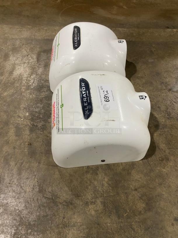 Xlerator Dunkin Donuts Style Commercial White Wall-Mounted Excel Hand Dryer! Model: XL-SI! 2X Your Bid! - Image 4 of 8