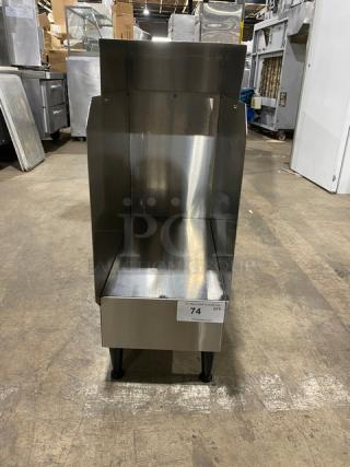 Commercial Stainless Steel Countertop Iced Coffee/Tea Dispenser Liner Cabinet! On Legs!