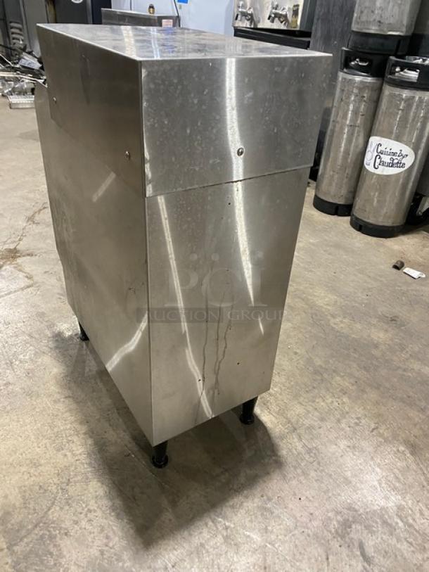 Commercial Stainless Steel Countertop Iced Coffee/Tea Dispenser Liner Cabinet! On Legs! - Image 3 of 7