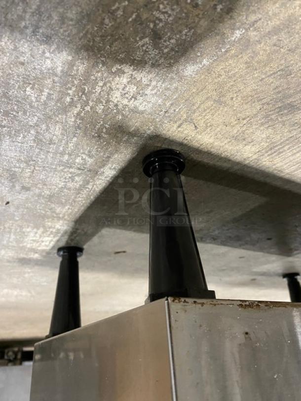 Commercial Stainless Steel Countertop Iced Coffee/Tea Dispenser Liner Cabinet! On Legs! - Image 6 of 7