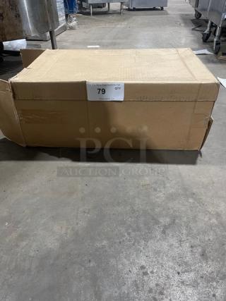 BRAND NEW! Cambro Camwear Series Commercial Clear Polycarbonate 6" Deep Full-Size Food Pan! Model: 16CW!