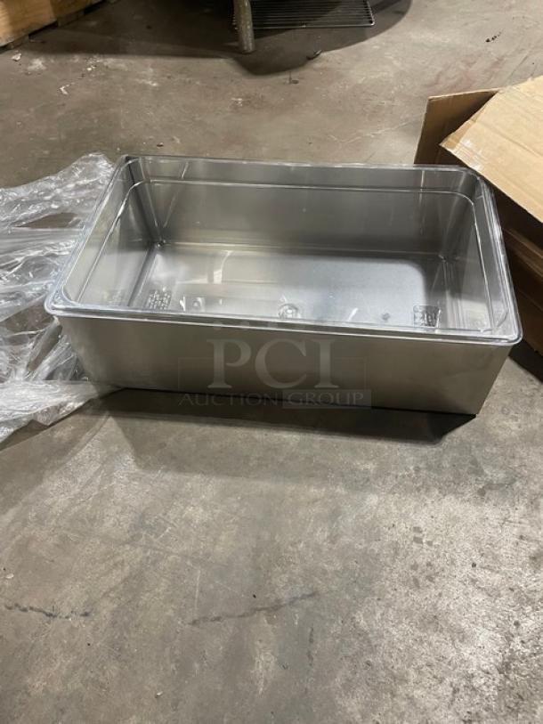 BRAND NEW! Cambro Camwear Series Commercial Clear Polycarbonate 6" Deep Full-Size Food Pan! Model: 16CW! - Image 2 of 6