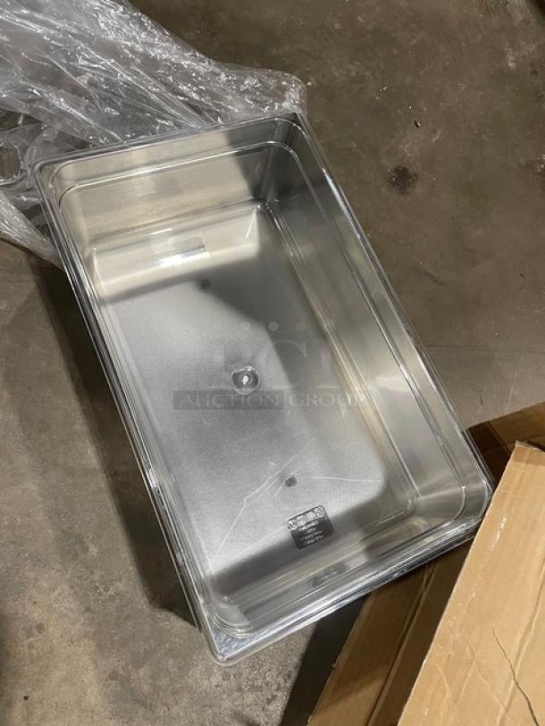 BRAND NEW! Cambro Camwear Series Commercial Clear Polycarbonate 6" Deep Full-Size Food Pan! Model: 16CW! - Image 3 of 6