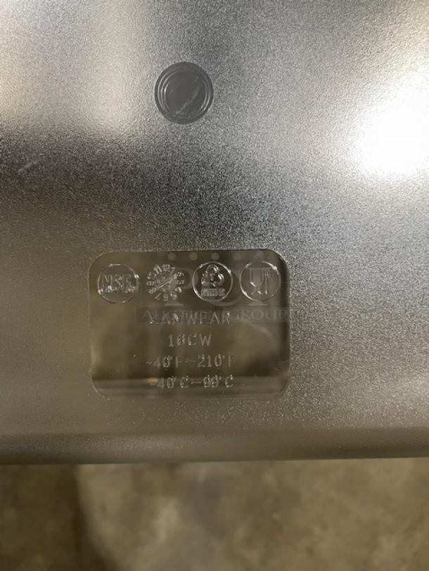 BRAND NEW! Cambro Camwear Series Commercial Clear Polycarbonate 6" Deep Full-Size Food Pan! Model: 16CW! - Image 4 of 6