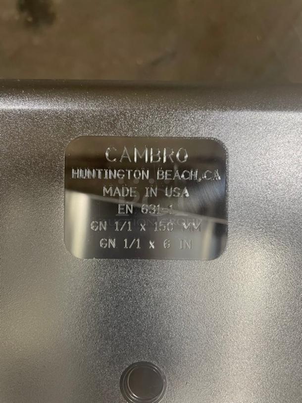 BRAND NEW! Cambro Camwear Series Commercial Clear Polycarbonate 6" Deep Full-Size Food Pan! Model: 16CW! - Image 5 of 6