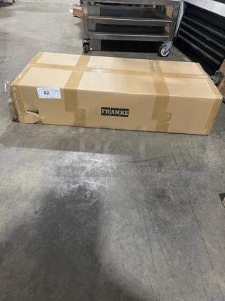 BRAND NEW! Franke Commercial Black Mobile Cart/Sign Kit! Model: 676856!