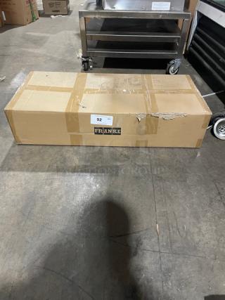 BRAND NEW! Franke Commercial Mobile Cart/Sign Kit! Model: 676856!