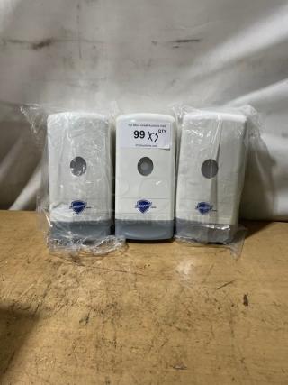 NEW! Safeguard Commercial White Wall-Mounted Liquid Soap Dispensers! 3X Your Bid!