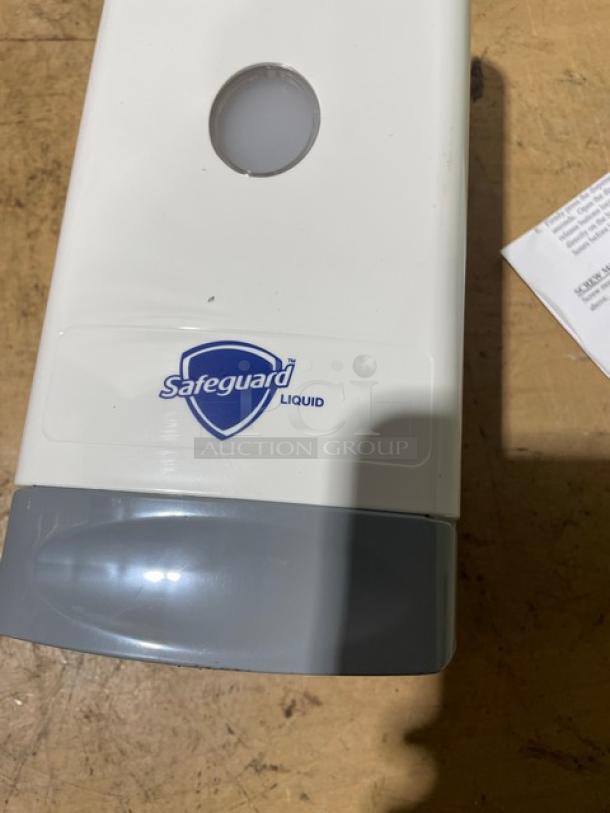 NEW! Safeguard Commercial White Wall-Mounted Liquid Soap Dispensers! 3X Your Bid! - Image 5 of 6