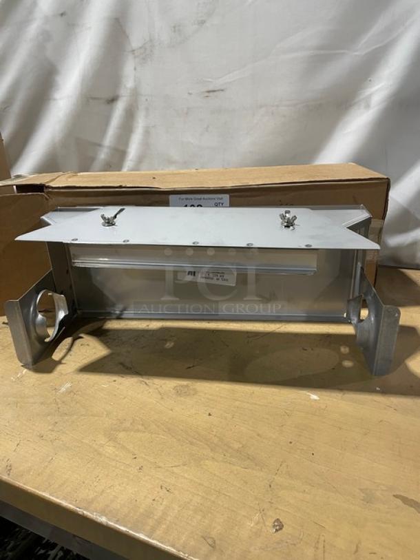 BRAND NEW! Miler Commercial Stainless Steel Countertop 18" Speed Wrap Film Dispenser! Model: 6034180! - Image 2 of 6