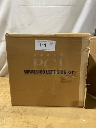 BRAND NEW! Commercial Black Wired Left Side Kit! Model: WF#33180!