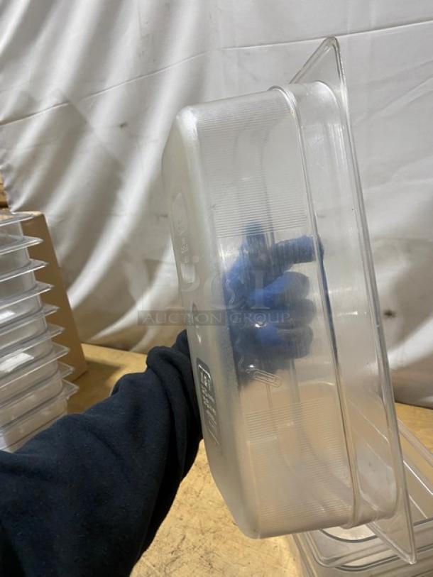 Commercial Clear Polycarbonate Food Pans! 3X Your Bid! - Image 8 of 8