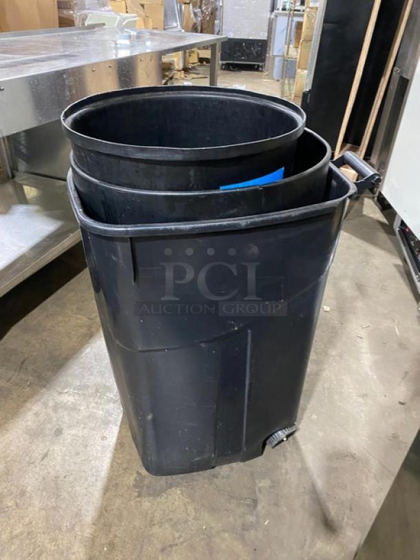 Commercial Gray Heavy Duty Trash/Waste Containers! 2X Your Bid! - Image 2 of 6