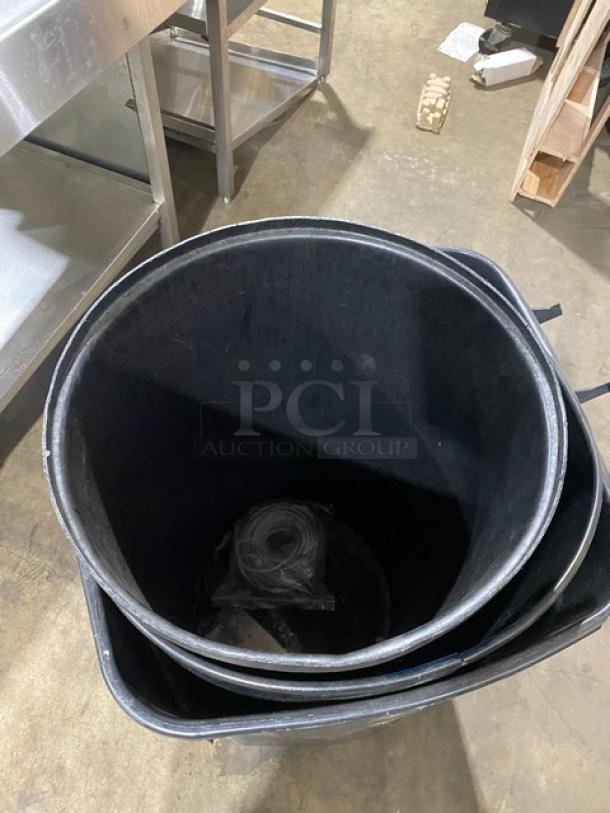Commercial Gray Heavy Duty Trash/Waste Containers! 2X Your Bid! - Image 3 of 6