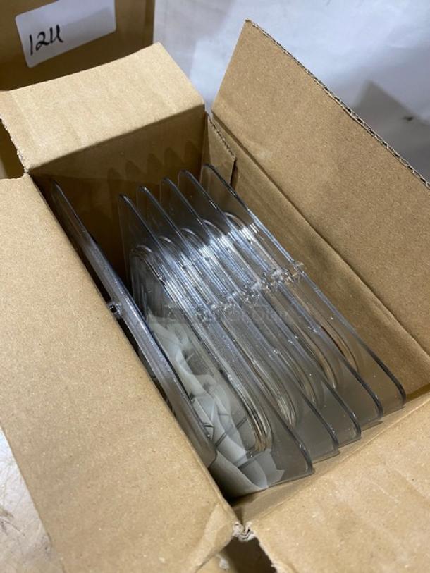 BRAND NEW! Cambro Commercial Clear Polycarbonate 1/3 Size Handled Food Pan Covers! Model: 30CWCHTRI135! - Image 4 of 7