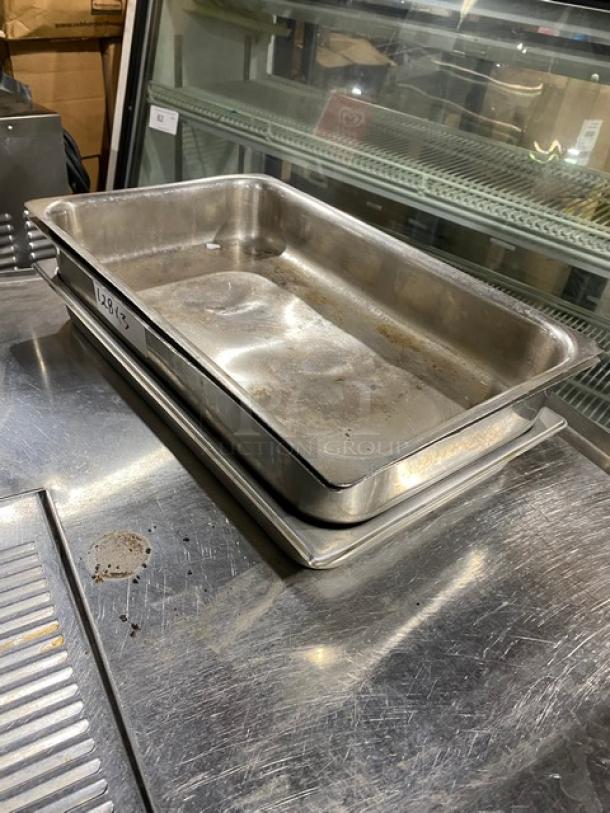 Commercial Stainless Steel Hotel/Steamtable Pans! 3X Your Bid! - Image 2 of 7