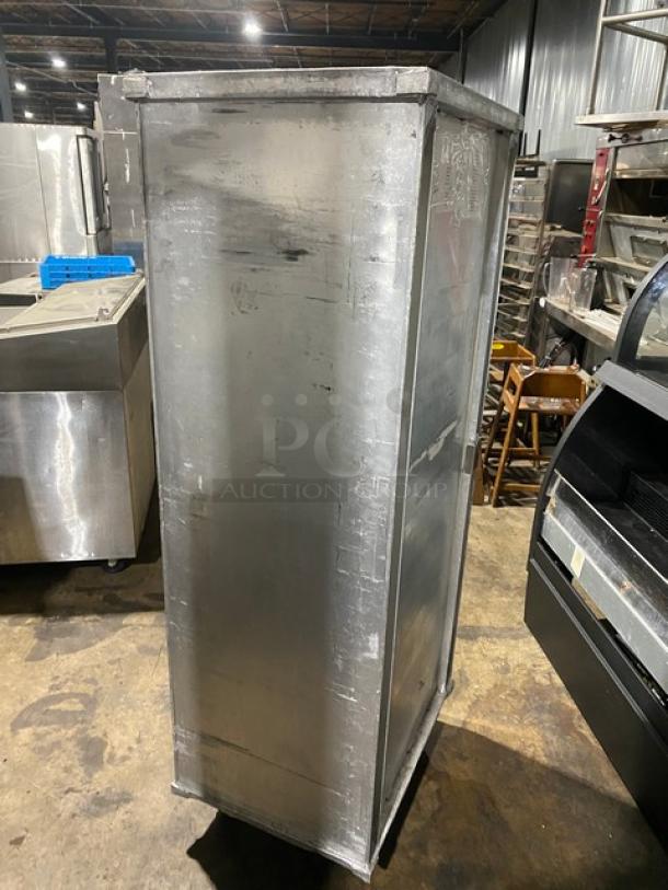Dunkin Donuts Style Commercial 40-Pan End-Load Mobile Enclosed Bun/Sheet Pan Holding & Transport Rack! On Casters! - Image 3 of 7