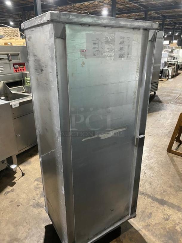 Dunkin Donuts Style Commercial 40-Pan End-Load Mobile Enclosed Bun/Sheet Pan Holding & Transport Rack! On Casters! - Image 4 of 7