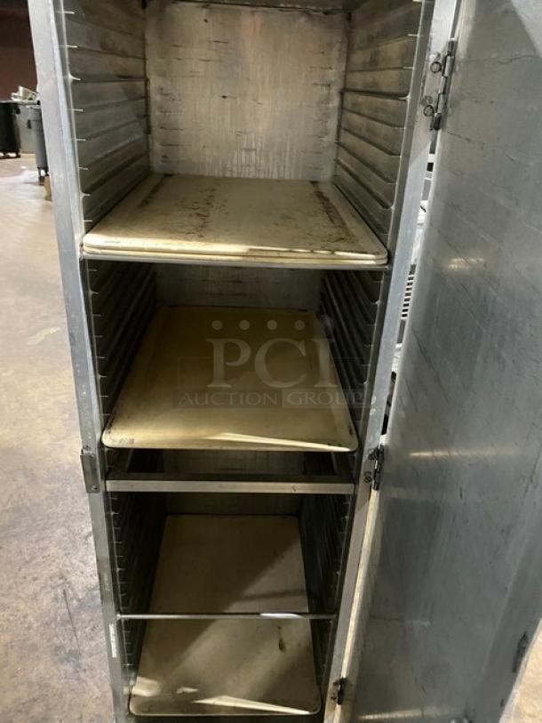 Dunkin Donuts Style Commercial 40-Pan End-Load Mobile Enclosed Bun/Sheet Pan Holding & Transport Rack! On Casters! - Image 5 of 7