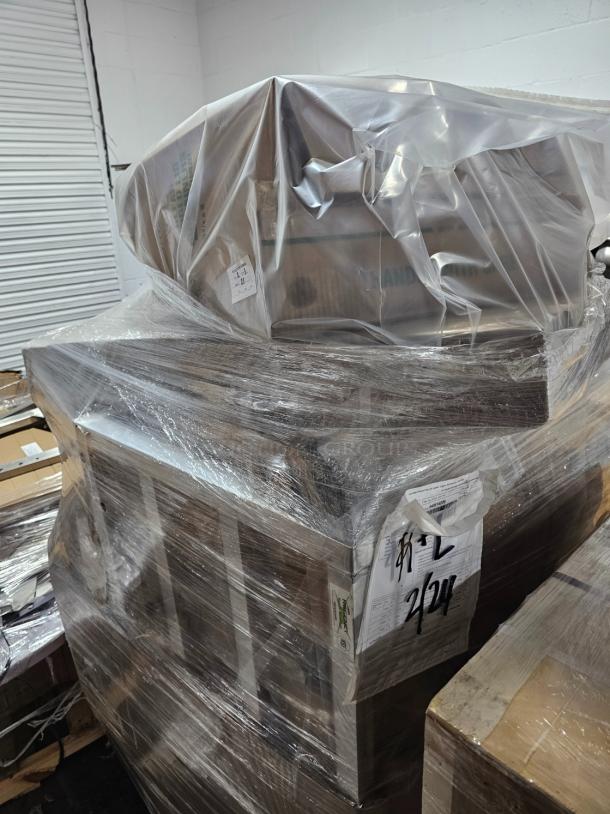 LIQUIDATION PALLET! Restaurant Equipment - Tables, Racking, Cups, Serving Trays, and More! - Image 1 of 1