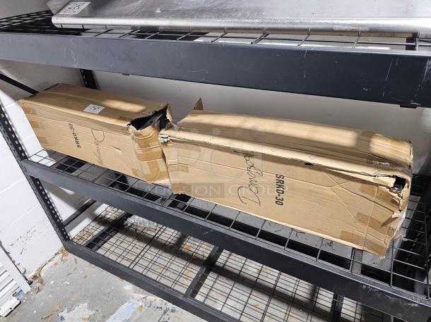 BRAND NEW SCRATCH & DENT Advance Tabco SRKD-30 29" Double Tier Keyhole Bottle Rack, Stainless Steel - Image 2 of 3