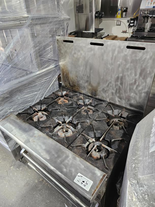 6 Burner Range - Image 1 of 3