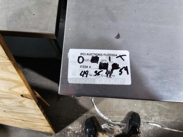 HUGE True Beverage Cooler w/ Fold-Out side and top lids! On Casters! - Image 3 of 3