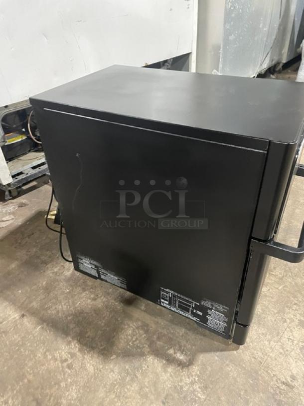 MerryChef Commercial Black Electric Powered Countertop Rapid Cook Turbo Oven! Model: Eikon E2S SN: 2012213090587! 208/240V 1 Phase! - Image 5 of 9