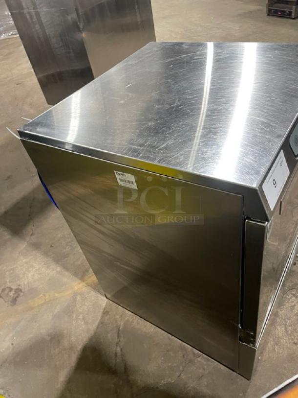 Hobart! New Body Style! Advansys Series Commercial Stainless Steel Electric Powered High Temperature Undercounter Dishwasher! With Full Size Peg Rack! Model: LXER SN: 231215981! 120/208-240V 1 Phase! - Image 2 of 9