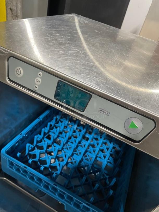 Hobart! New Body Style! Advansys Series Commercial Stainless Steel Electric Powered High Temperature Undercounter Dishwasher! With Full Size Peg Rack! Model: LXER SN: 231215981! 120/208-240V 1 Phase! - Image 8 of 9