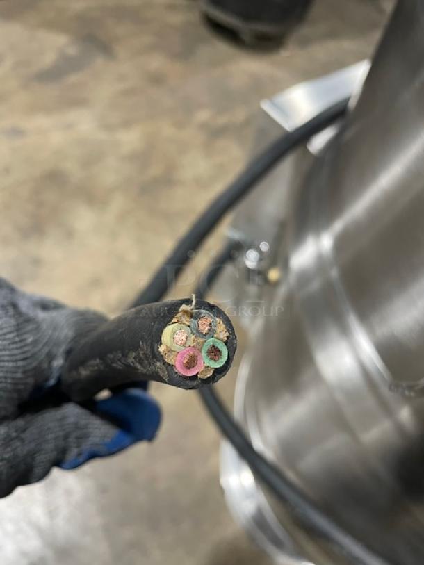 Blodgett Commercial Stainless Steel Electric Powered Stationary 2/3 Jacketed 20-Gal Pedestal Kettle! With Swing Spout Faucet! Model: KPS-20E SN: 111606S4178-5948! 208V 3 Phase! On Pedestal Style Base! - Image 11 of 11