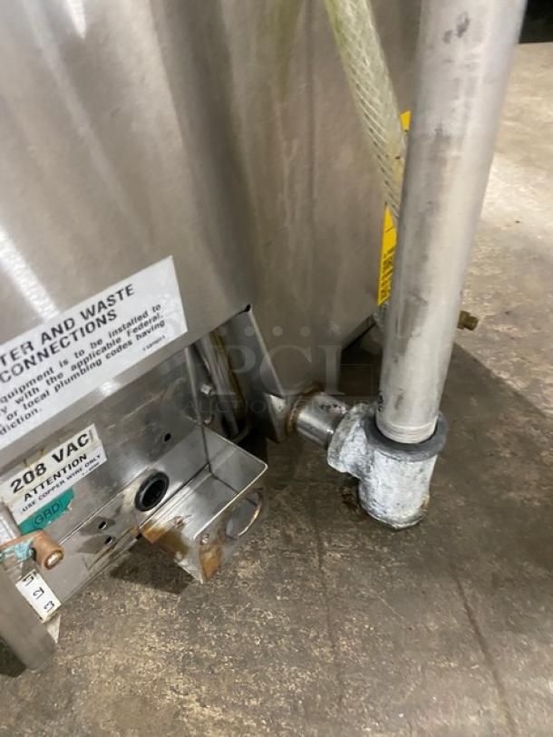 Southbend Rapid Steam Series Commercial Stainless Steel Eletric Powered Countertop Convection Steamer! Model: R2 SN: 10B97975-2! 208V 3 Phase! - Image 8 of 8
