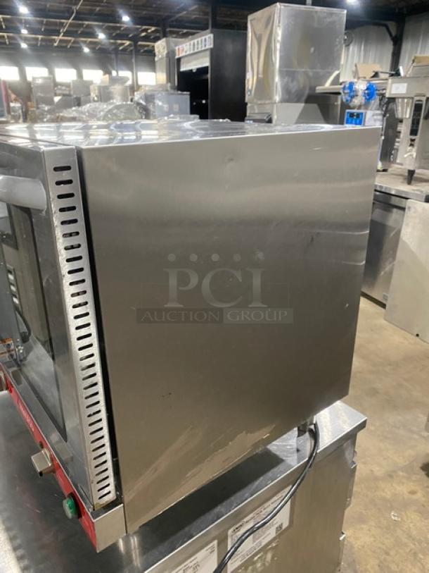 Avantco Commercial Stainless Steel Electric Powered Half Size Countertop Convection Oven! With Steam Injection! Model: 177CO32M SN: CO32M22120053! 208/240V 1 Phase! On Legs! - Image 2 of 8
