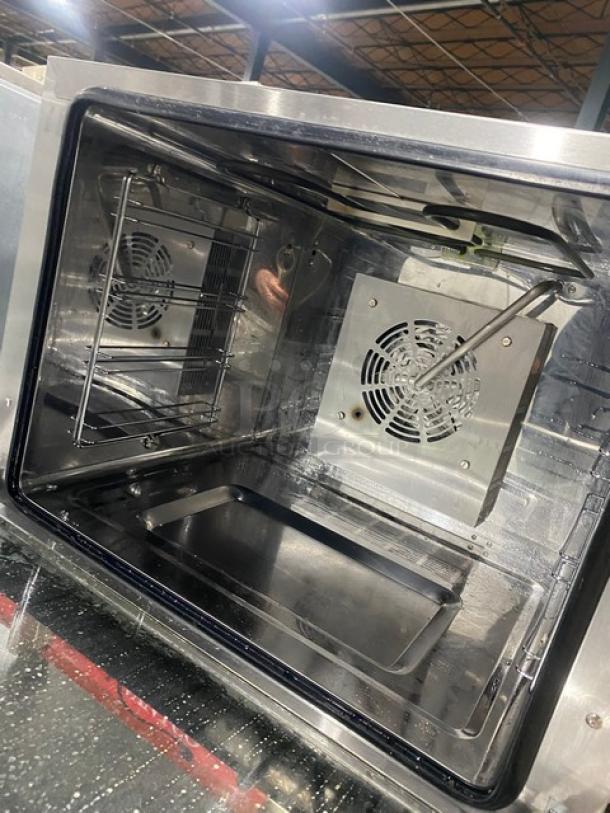 Avantco Commercial Stainless Steel Electric Powered Half Size Countertop Convection Oven! With Steam Injection! Model: 177CO32M SN: CO32M22120053! 208/240V 1 Phase! On Legs! - Image 6 of 8