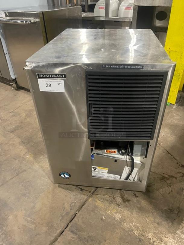 Hoshizaki Commercial Stainless Seel Air-Cooled Cresent Cuber Ice Making Machine Head! Model: KM-515MAH SN: T00207D! 115-120V 1 Phase! - Image 1 of 7