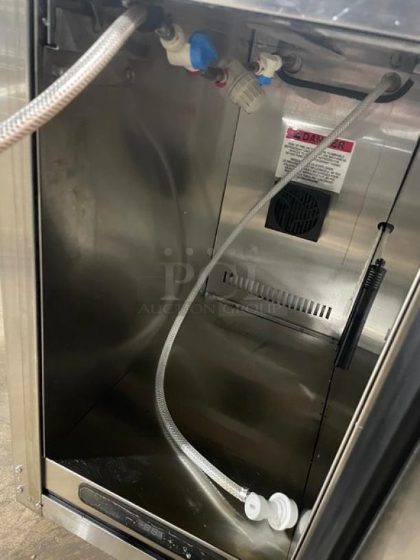 JoeTap By Automatic Bar Controls! 2022 Late Model! Commercial Stainless Steel Electric Powered Countertop Nitro Cold Brew Coffee Dispenser! With Single Tower Double Tap! Model: JT-NITCOM-R SN: I1264522! 115V! - Image 5 of 9