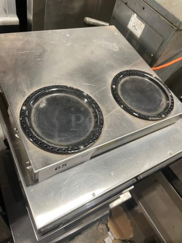 Bunn Commercial Stainless Steel Electric Powered Countertop Automatic Twin Coffee Brewer! With 2 Upper & 2 Lower Warmers! With Digital Controls! Model: CDBC2/2TWIN SN: TWIN055798! 120/208-240V 1 Phase! On Legs! - Image 6 of 9