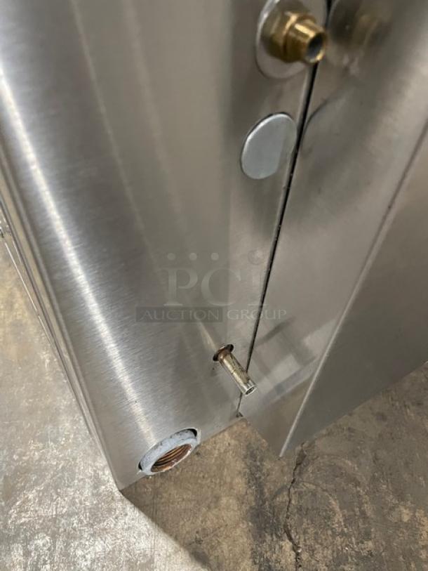 Southbend Strato Steam Series Commercial Stainless Steel Electric Powered Countertop Steamer! With Built In Pan Holding Rack! Model: STRE-5D SN: 11C22568! 208V 3 Phase! - Image 8 of 8