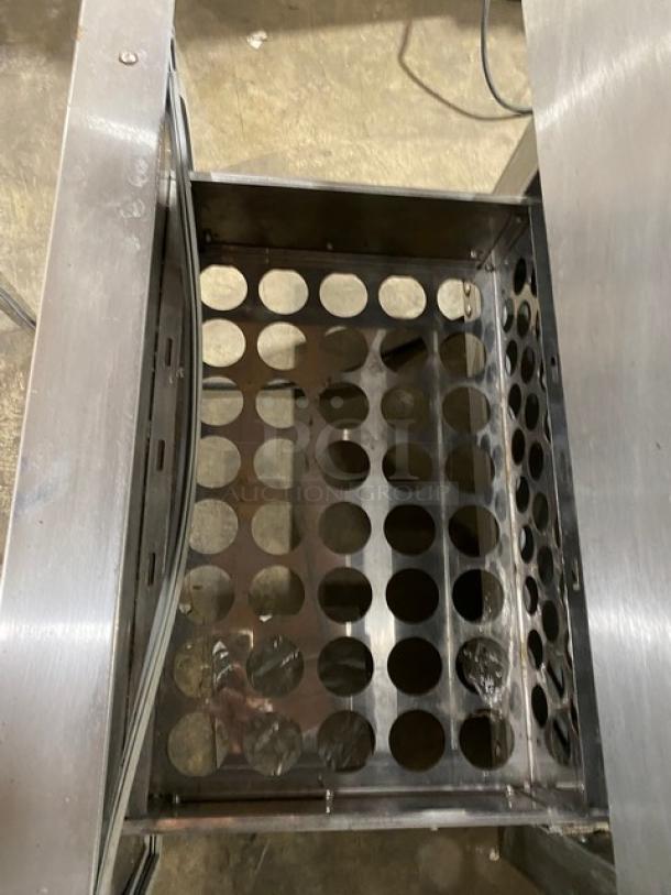 Continental Commercial Stainless Steel 2 Drawer Undercounter Worktop Freezer! Model: SWF27 SN: 156C0742! 115V 1 Phase! On Casters! - Image 6 of 8