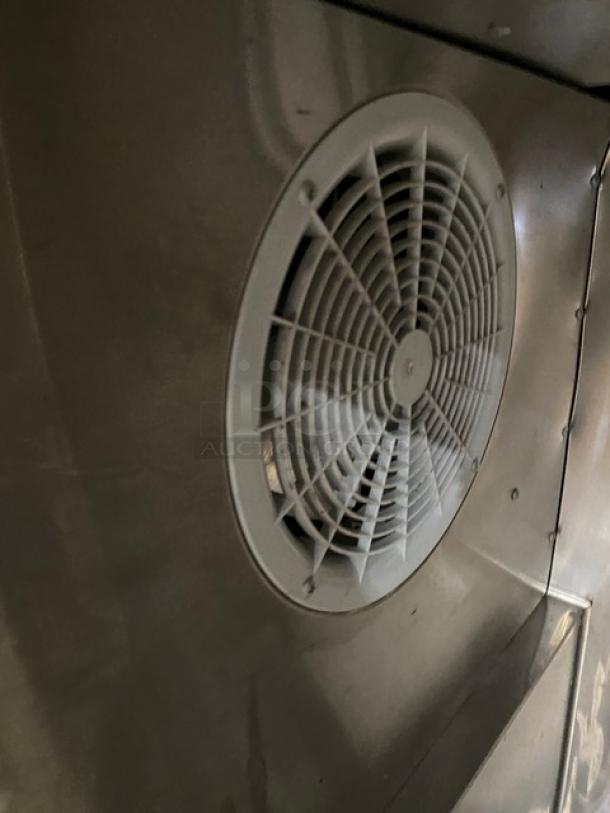 Atosa Commercial Stainless Steel 2 Door Back Bar Cooler/Direct Draw Kegerator! With Single Tower Double Tap! With Drip Tray! Model: MKC58 SN: MKC58AUS10031B091600C40018! 115V 1 Phase! On Casters! - Image 8 of 11