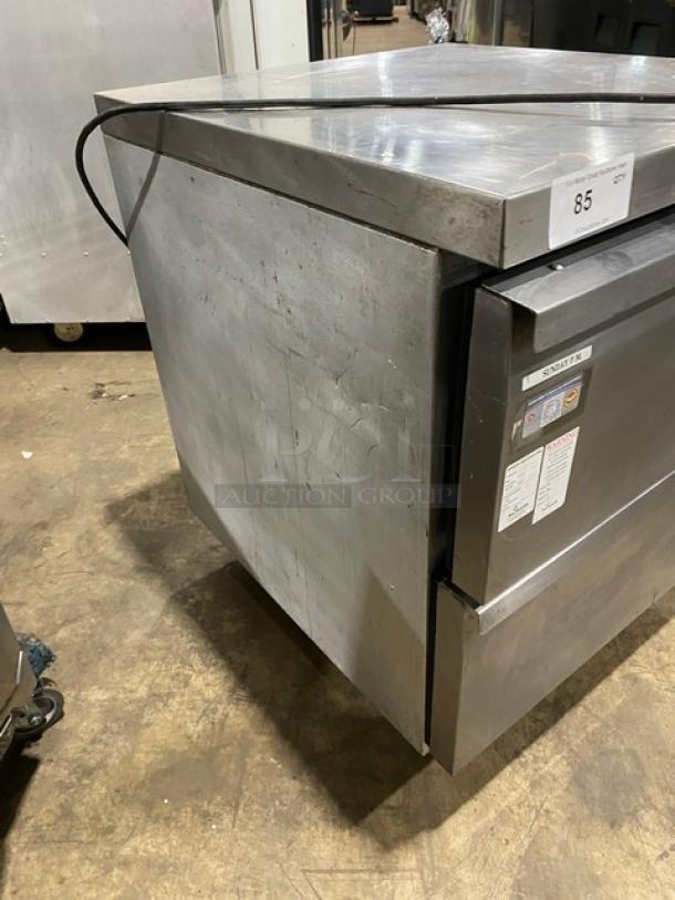 Continental Commercial Stainless Steel 2 Drawer Undercounter Worktop Refrigerator! Model: SW27 SN: 15162192! 115V 1 Phase! On Casters! - Image 2 of 8