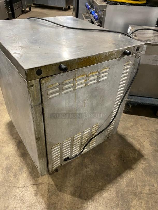 Continental Commercial Stainless Steel 2 Drawer Undercounter Worktop Refrigerator! Model: SW27 SN: 15162192! 115V 1 Phase! On Casters! - Image 4 of 8