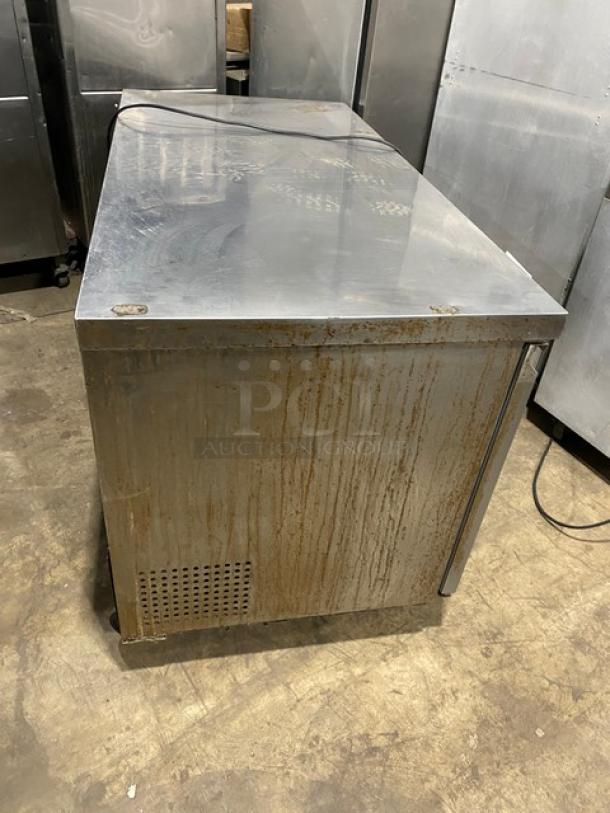 Avantco Commercial Stainless Steel 2 Door Undercounter Worktop Refrigerator! With Poly Coated Wire Racks! Model: 178SSUC60RHC SN: 6605250617120512! 115V! On Casters! - Image 2 of 7