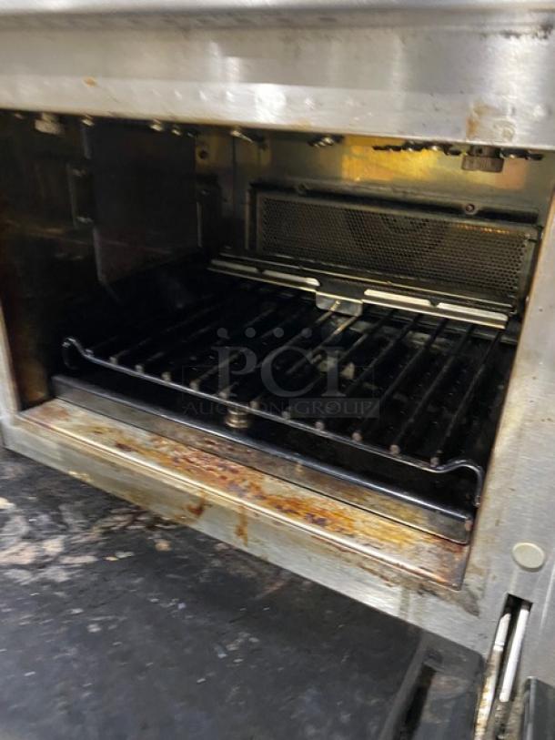 MerryChef Commercial Stainless Steel Electric Powered Countertop High-Speed Rapid Cook Turbo Oven! With Wire Oven Rack! Model: Eikon E4 SN: 121213090221! 208/240V 2 Phase +GND! - Image 6 of 8