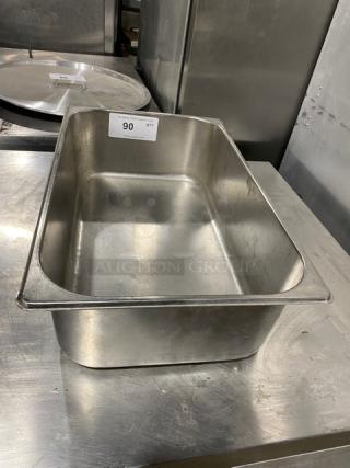 Commercial Stainless Steel Hotel/Steamtable Pan!