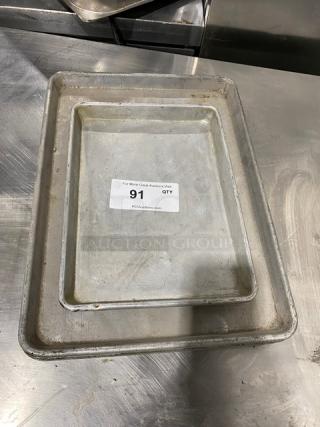 Lot Of Commercial Cookie/Baking Sheet Pans! ALL ONE MONEY!