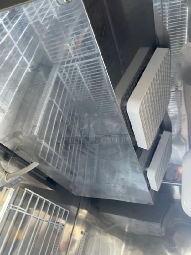 Master-Bilt Fusion Series Commercial Stainless Steel Solid 2 Door Reach In Freezer! Energy Star Certified! With Poly Coated Wire Racks! Model: F49-S SN: 15030052! 115V 1 Phase! - Image 6 of 8