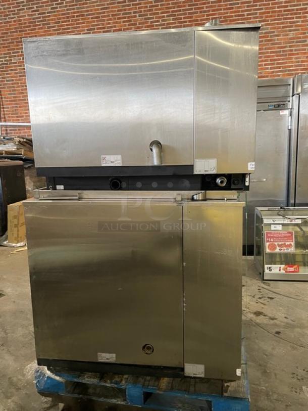 Rational iCombi Pro Series Commercial Stainless Steel Electric Powered Double Stacked Combi Oven! Energy Star Certified! With Wifi! With Built In Pan Holing Racks! Model: LM1000CE.AXXXX SN: E62SJ21052889581! 440/480V! 2X Your Bid Makes One Unit! - Image 3 of 11