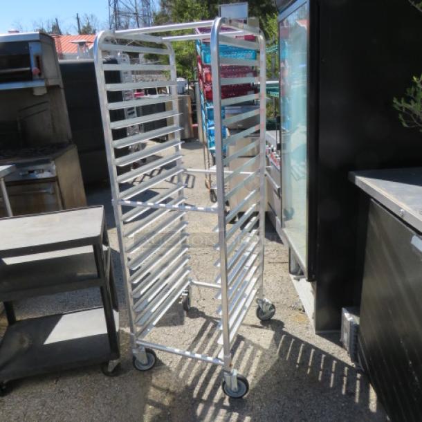 One Regency Aluminum Speed Rack On Casters. 20.5X26X63 - Image 1 of 1