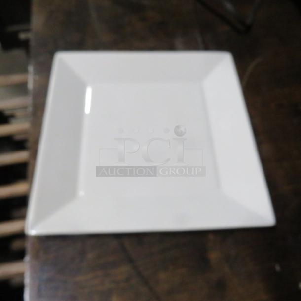 10X10 Square White Plate. 10XBID - Image 1 of 1
